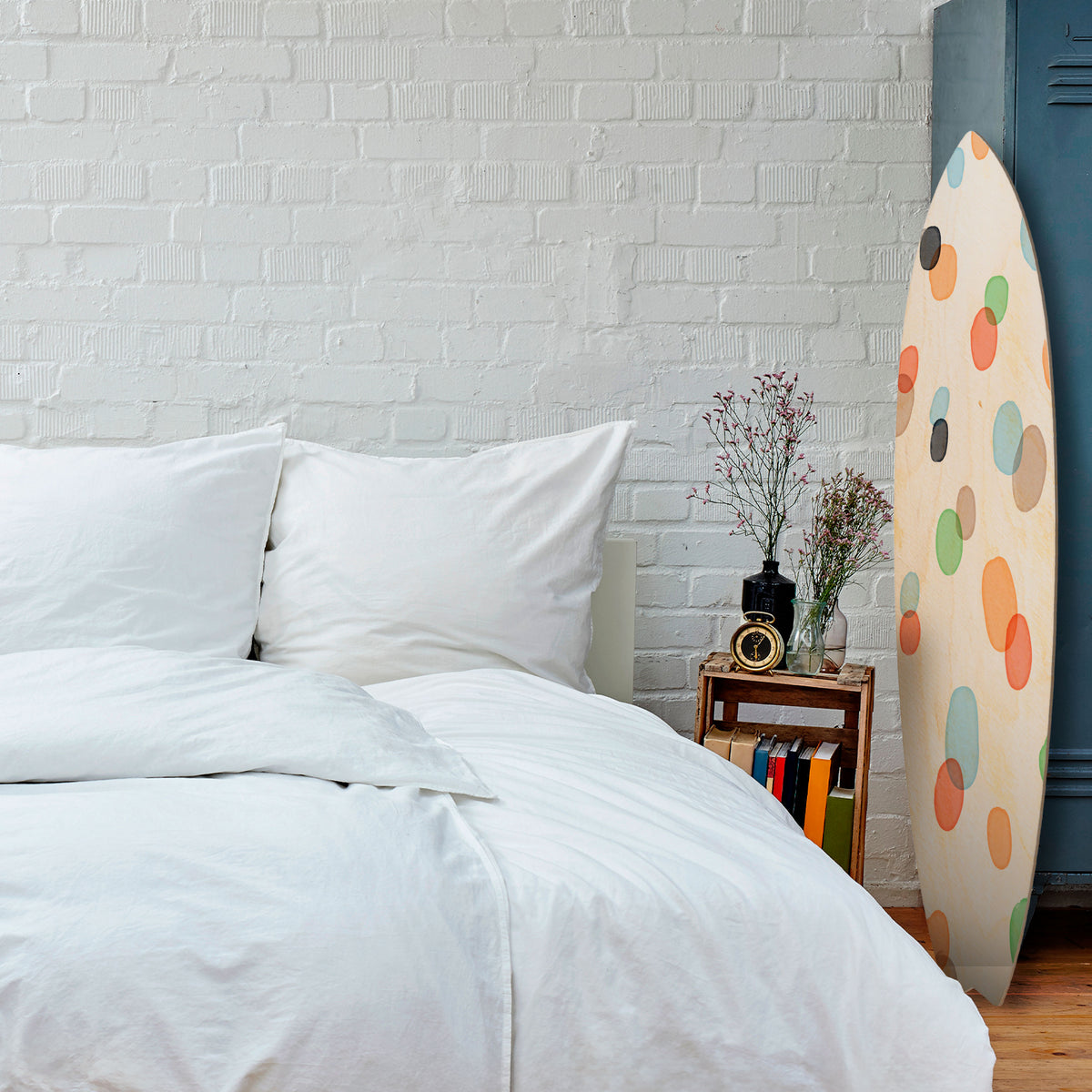 ENERGETIC SPOTS Painel Decorativo Prancha de Surf