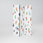 ENERGETIC SPOTS 3-Panel Room Divider