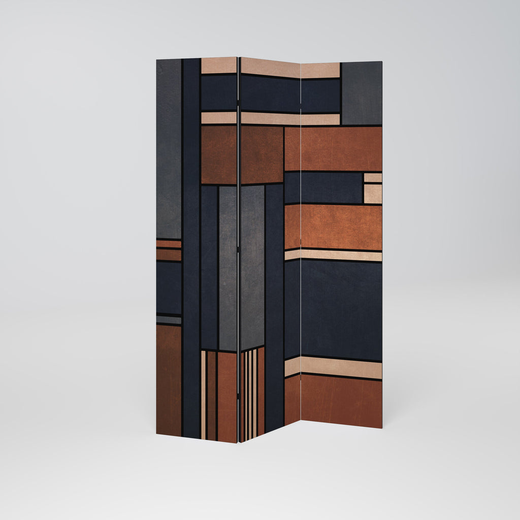 INTREPID FORMATION Biombo Decorativo de 3 Painéis