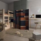 INTREPID FORMATION Biombo Decorativo de 4 Painéis