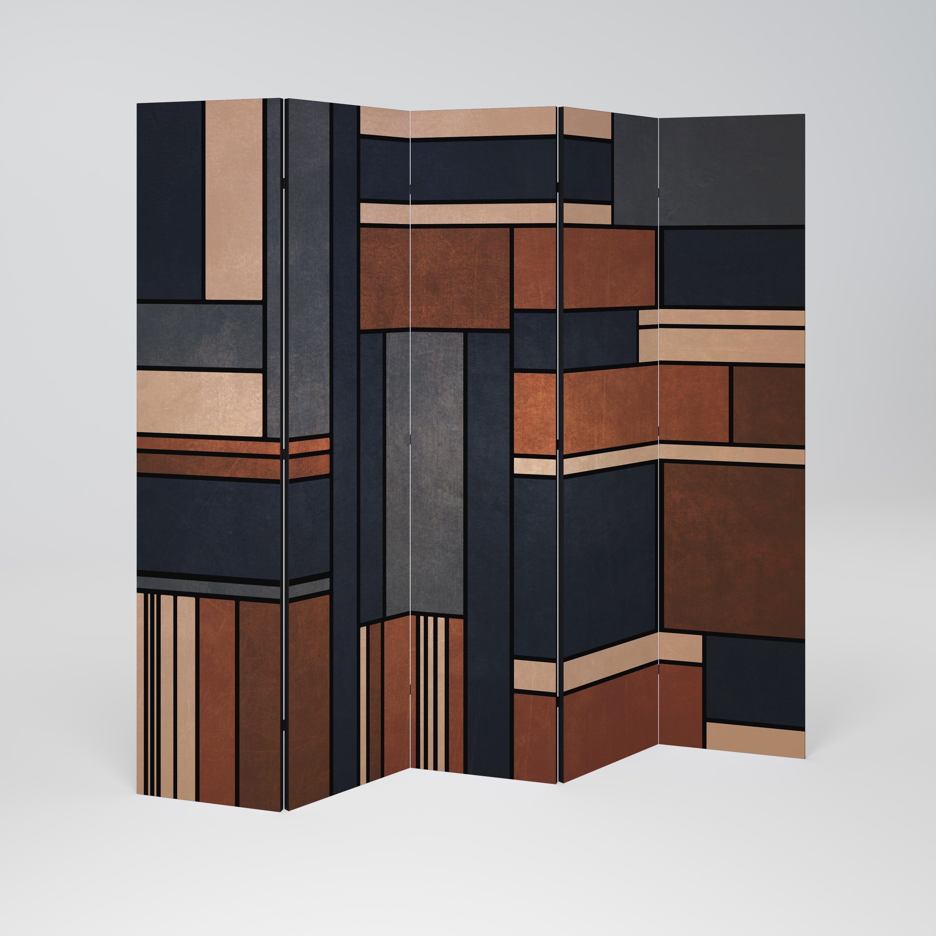 INTREPID FORMATION Biombo Decorativo de 5 Painéis