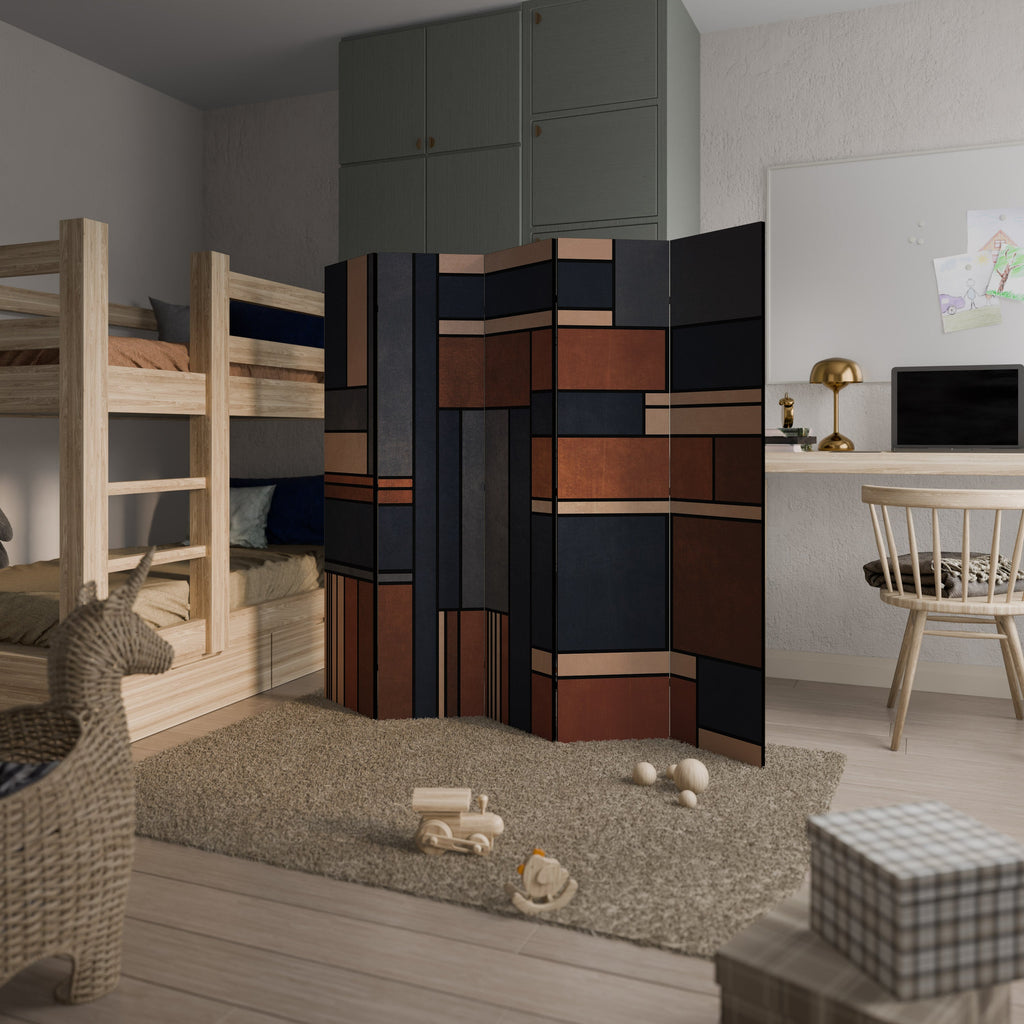 INTREPID FORMATION Biombo Decorativo de 5 Painéis