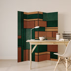 EARTHY FIGURES Biombo Decorativo de 4 Painéis