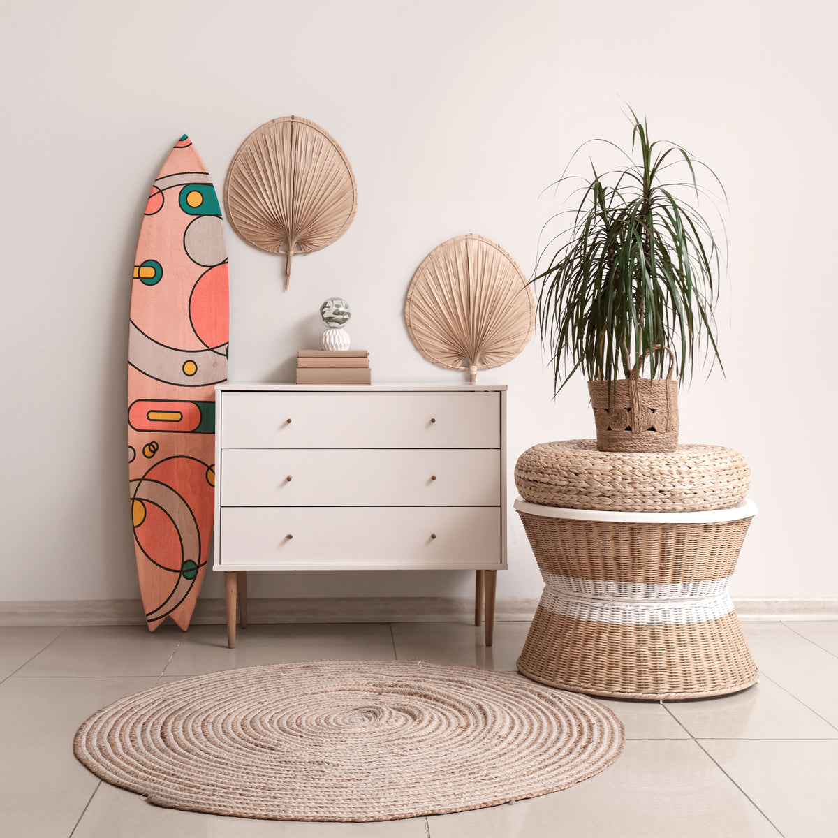 GOSSAMER ECHOES Surfboard Decorative Panel