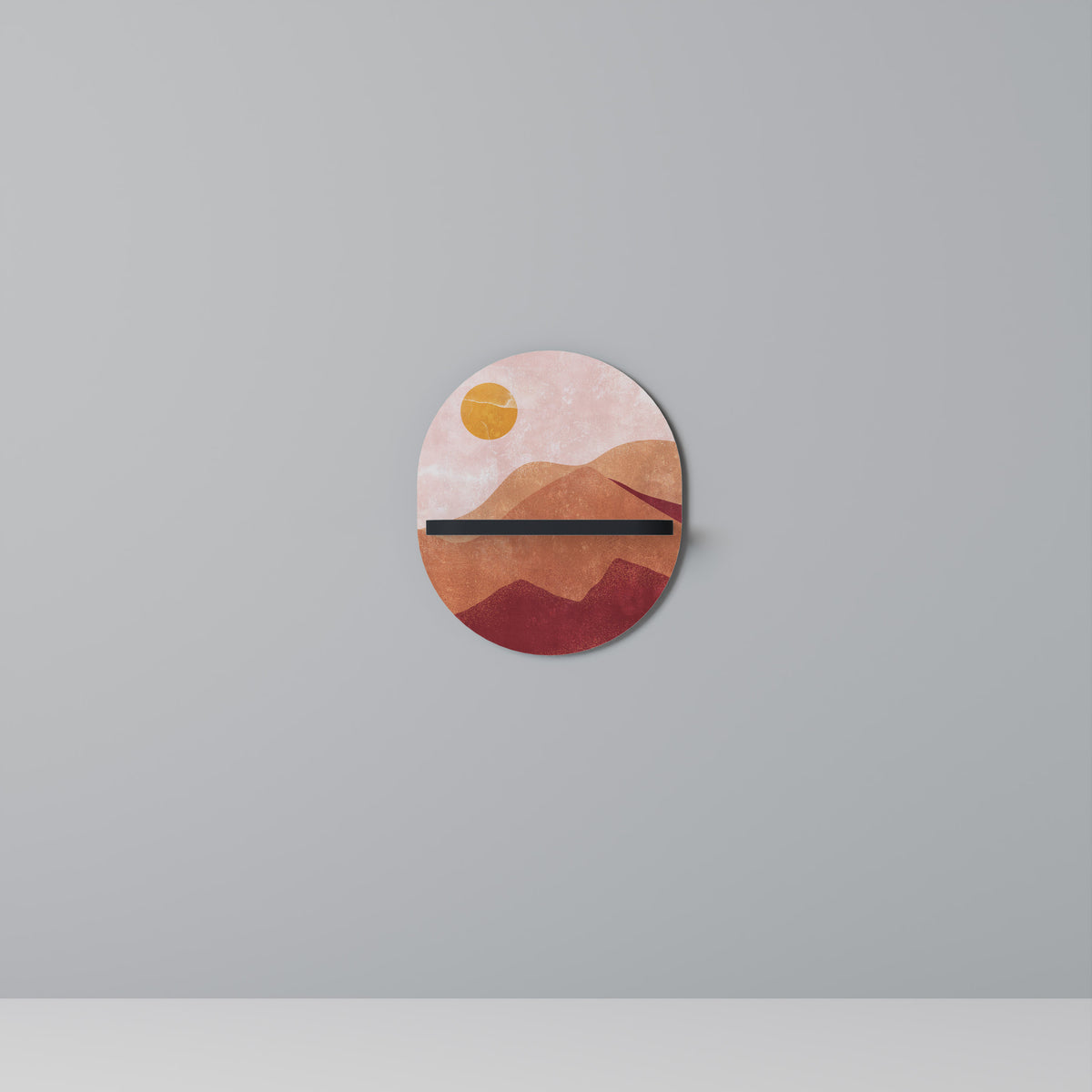 LUMINOUS SUNLIGHT Art Shelf