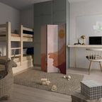 LUMINOUS SUNLIGHT Biombo Decorativo de 3 Painéis