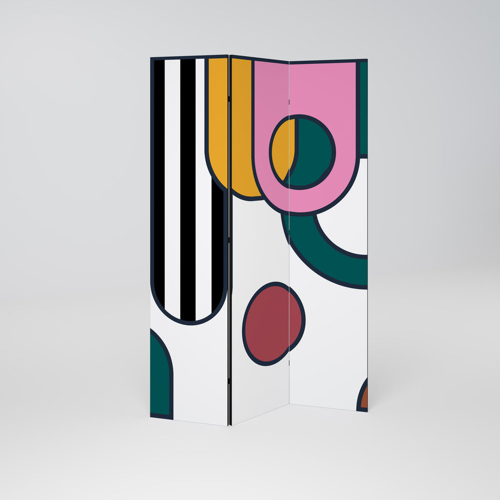 COOL STORY Biombo Decorativo de 3 Painéis