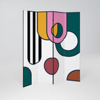 COOL STORY Biombo Decorativo de 4 Painéis