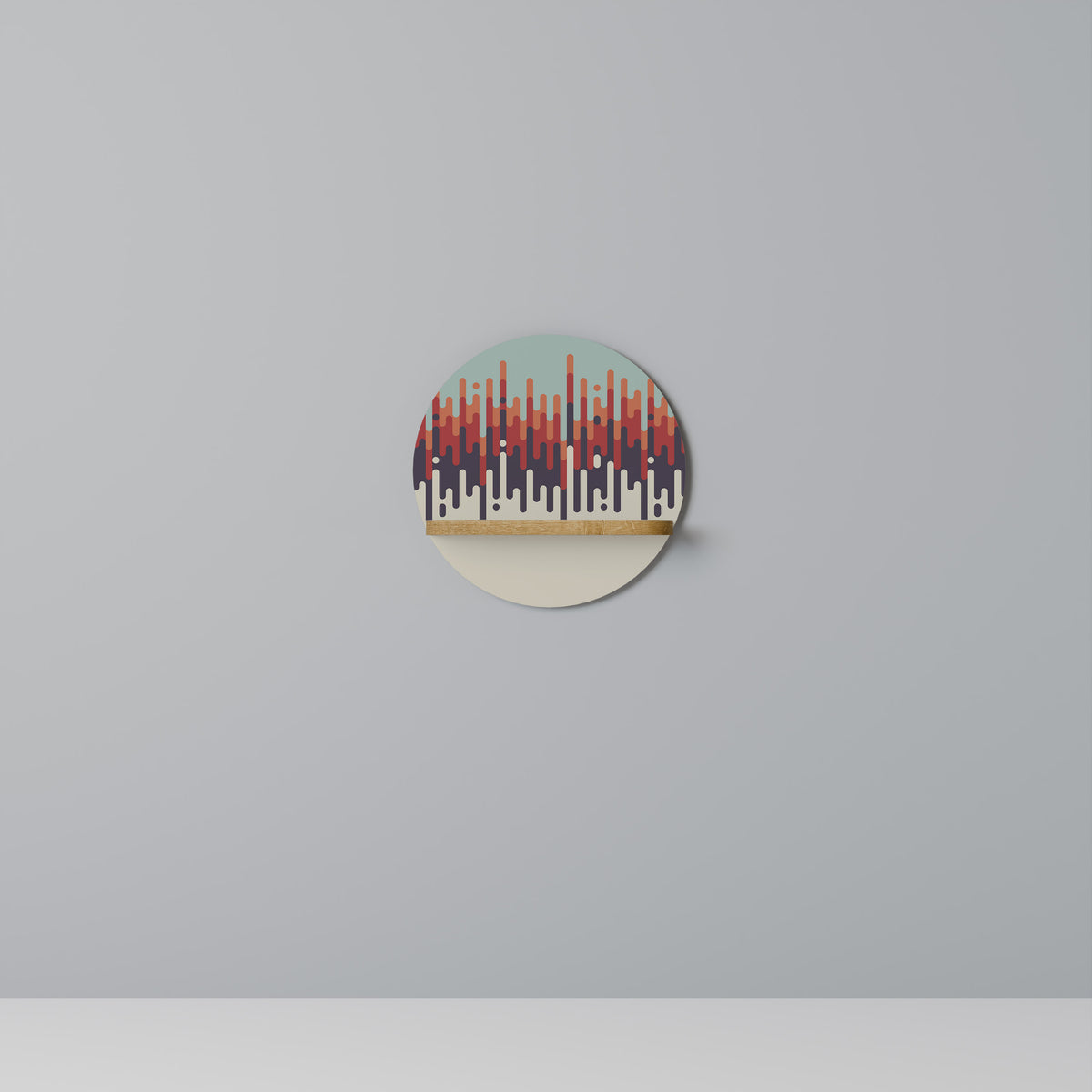 CHROMA CONTOURS Prateleira Artística