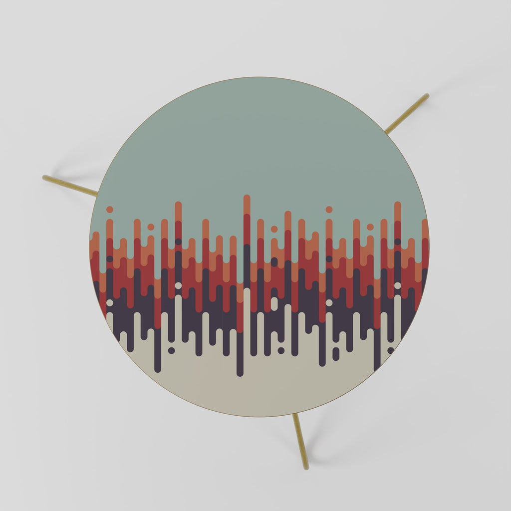 CHROMA CONTOURS Mesa de Centro 60