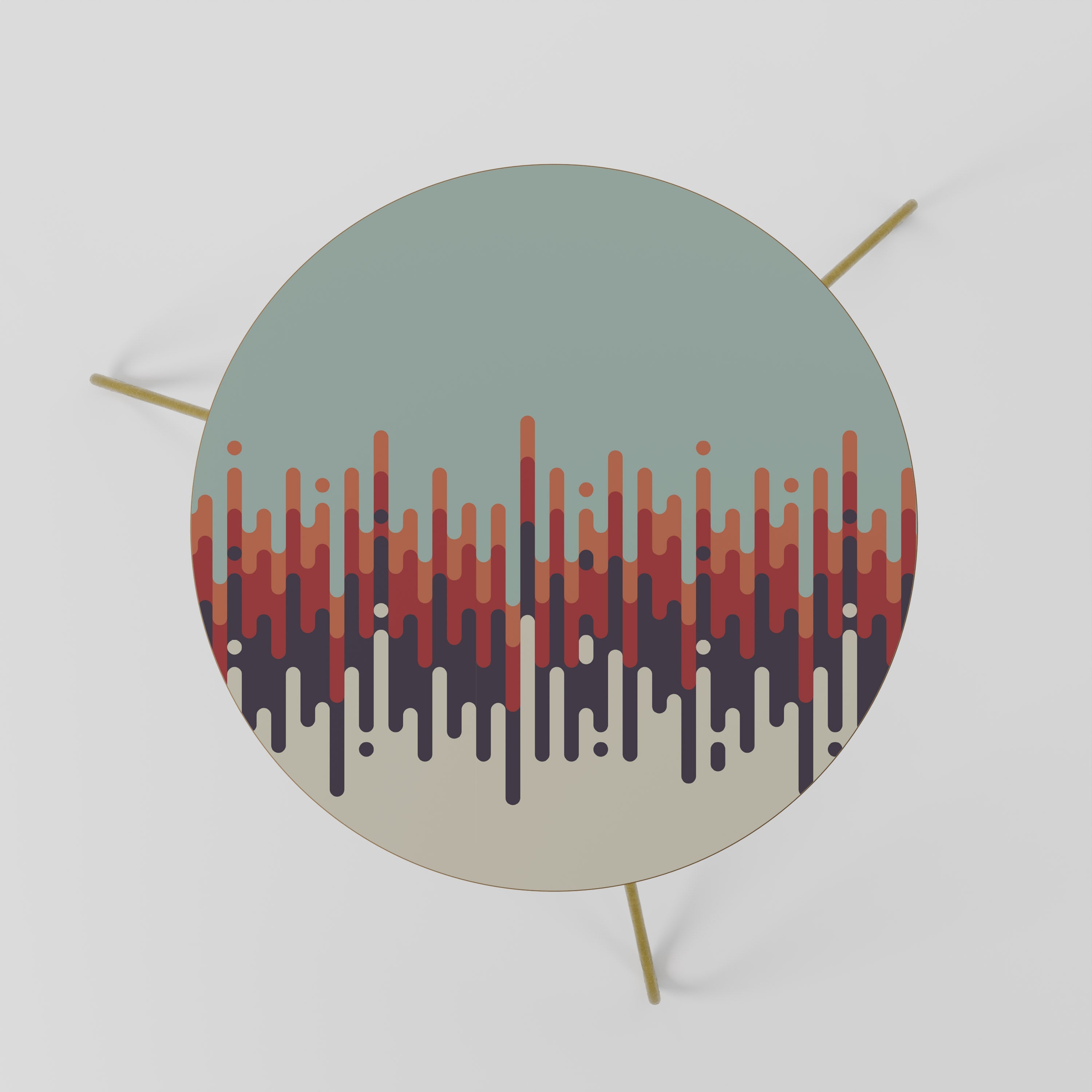 CHROMA CONTOURS Mesa de Centro 60