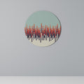 CHROMA CONTOURS Round Wall Art