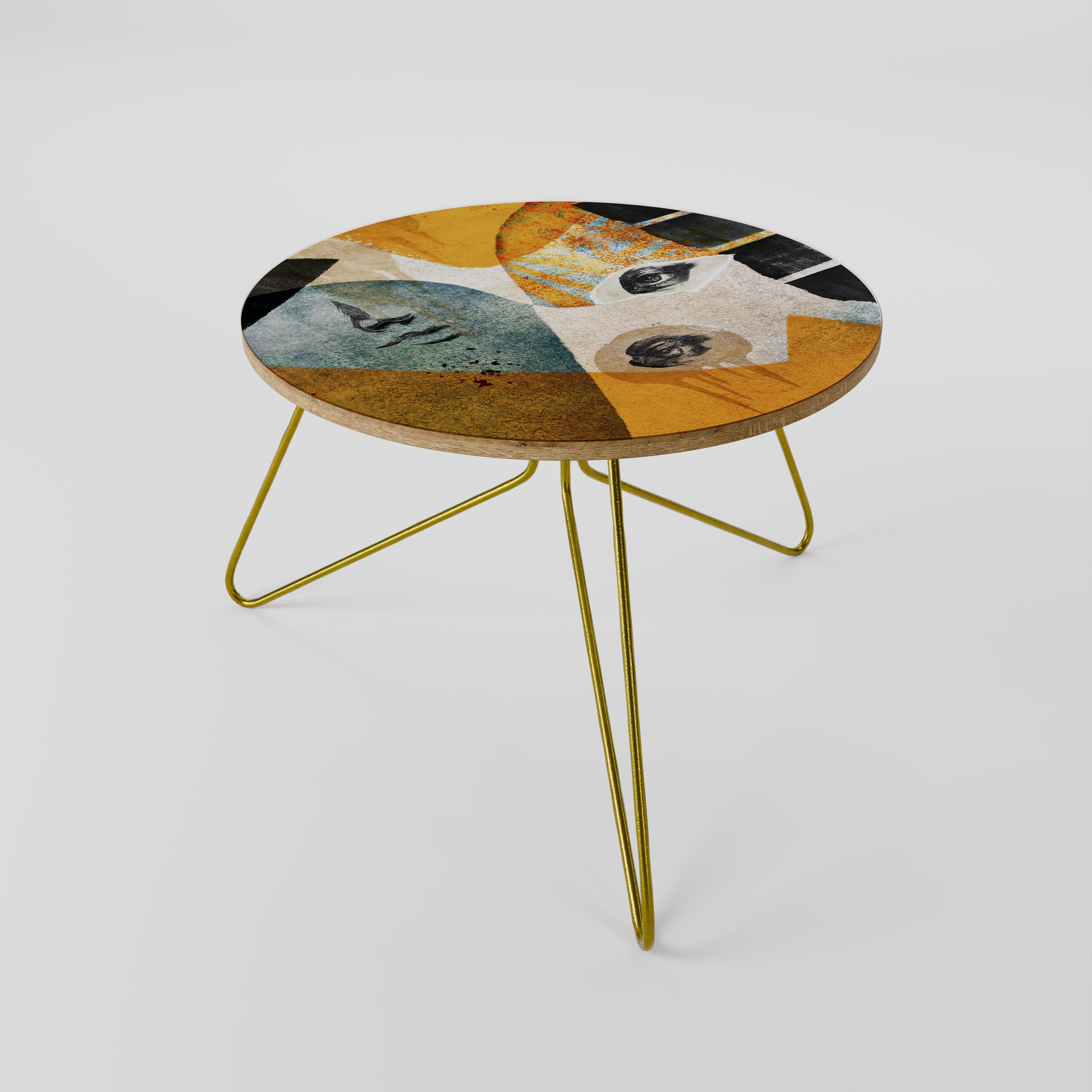 ABSTRACT FACES Mesa de Centro 60