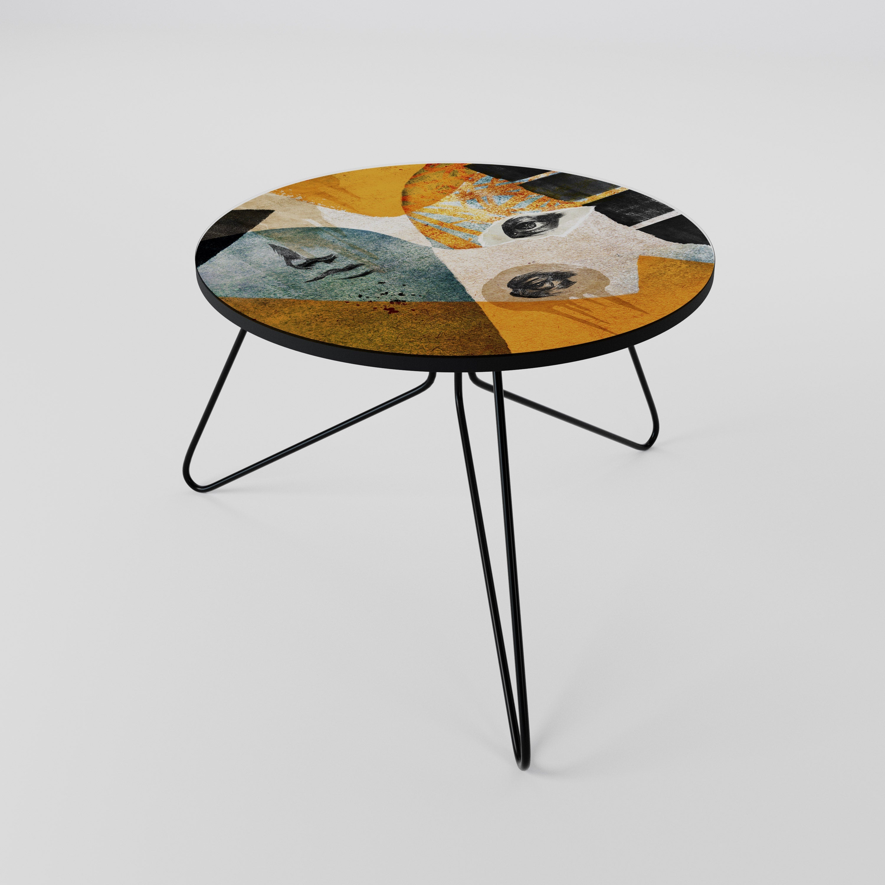 ABSTRACT FACES Mesa de Centro 60