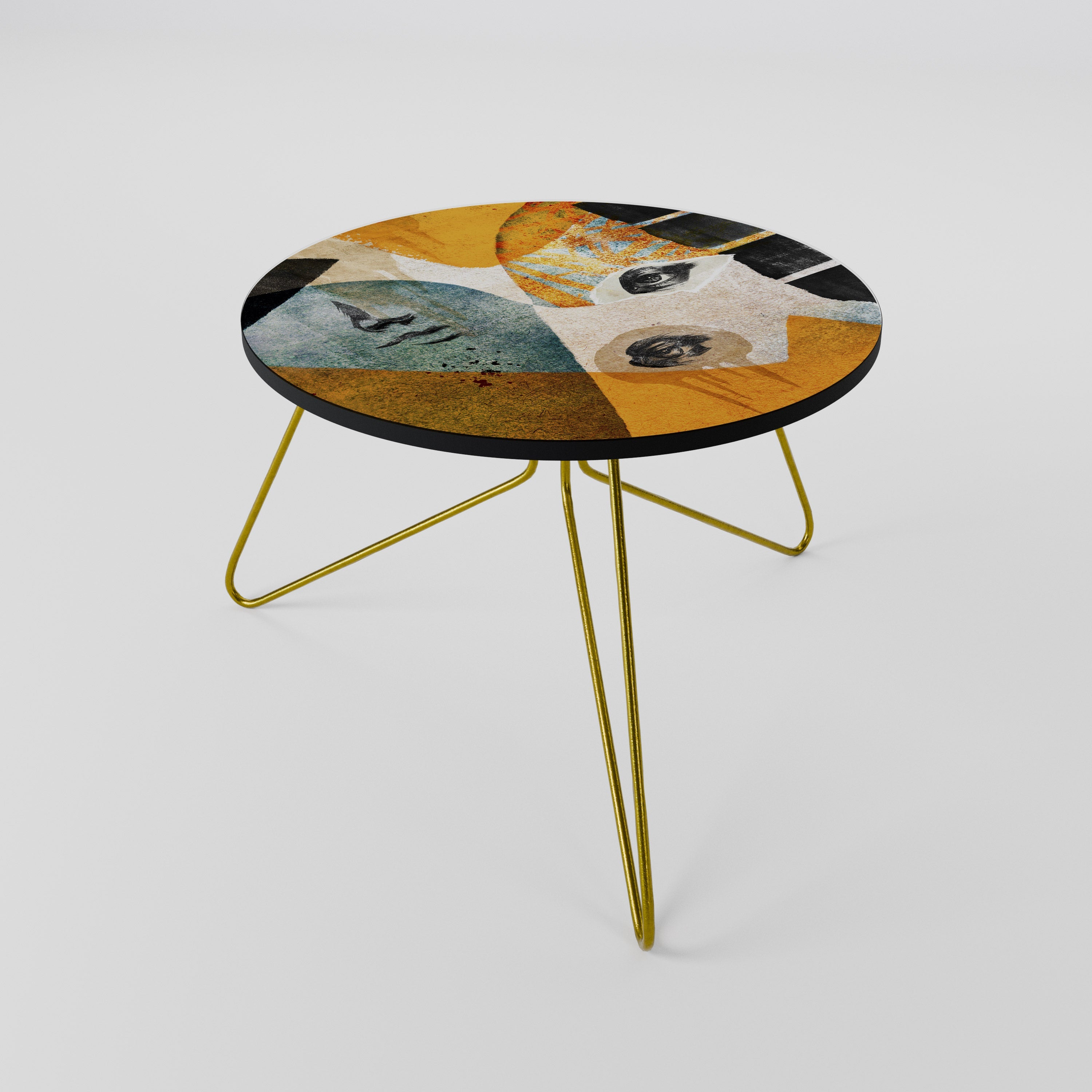 ABSTRACT FACES Mesa de Centro 60