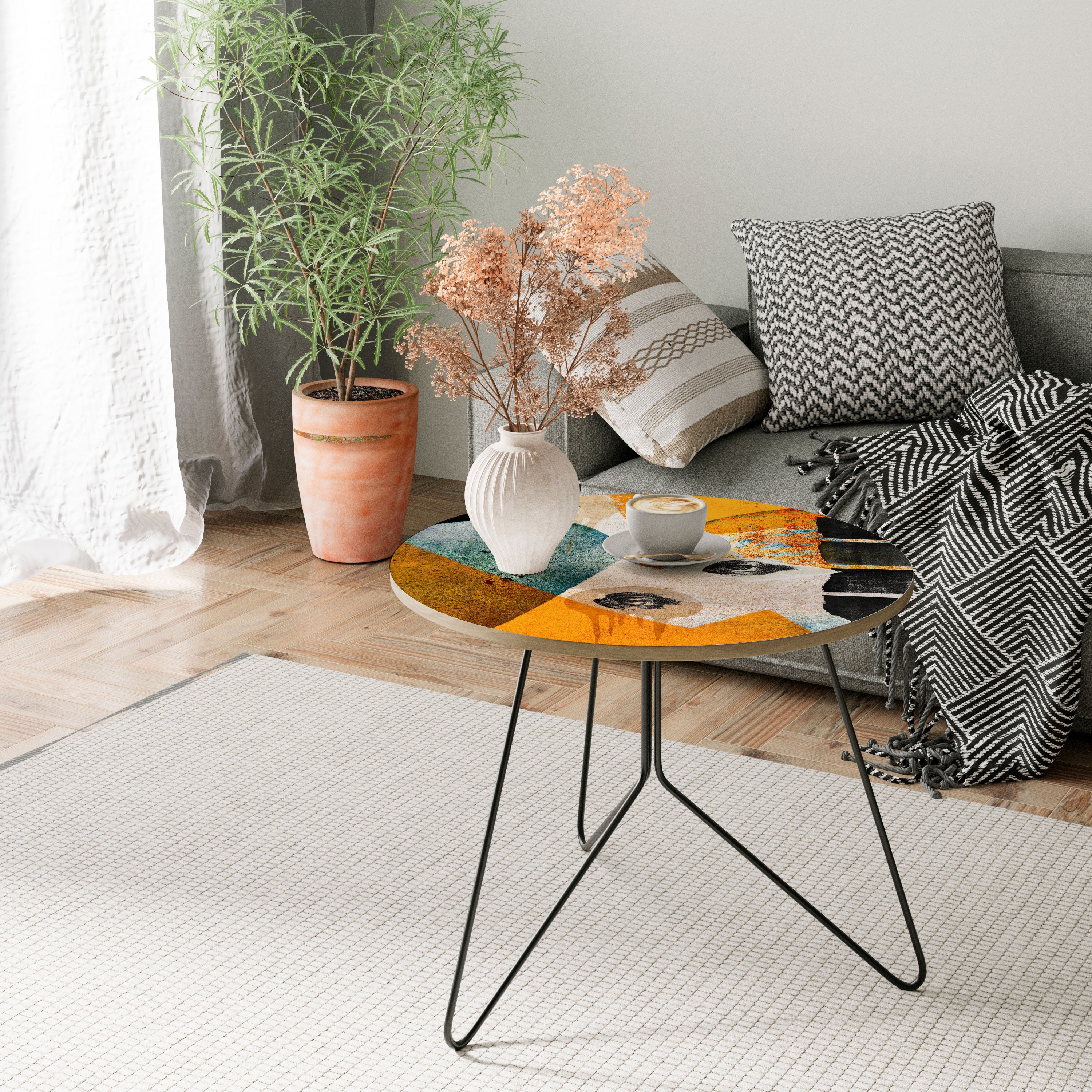 ABSTRACT FACES Mesa de Centro 69