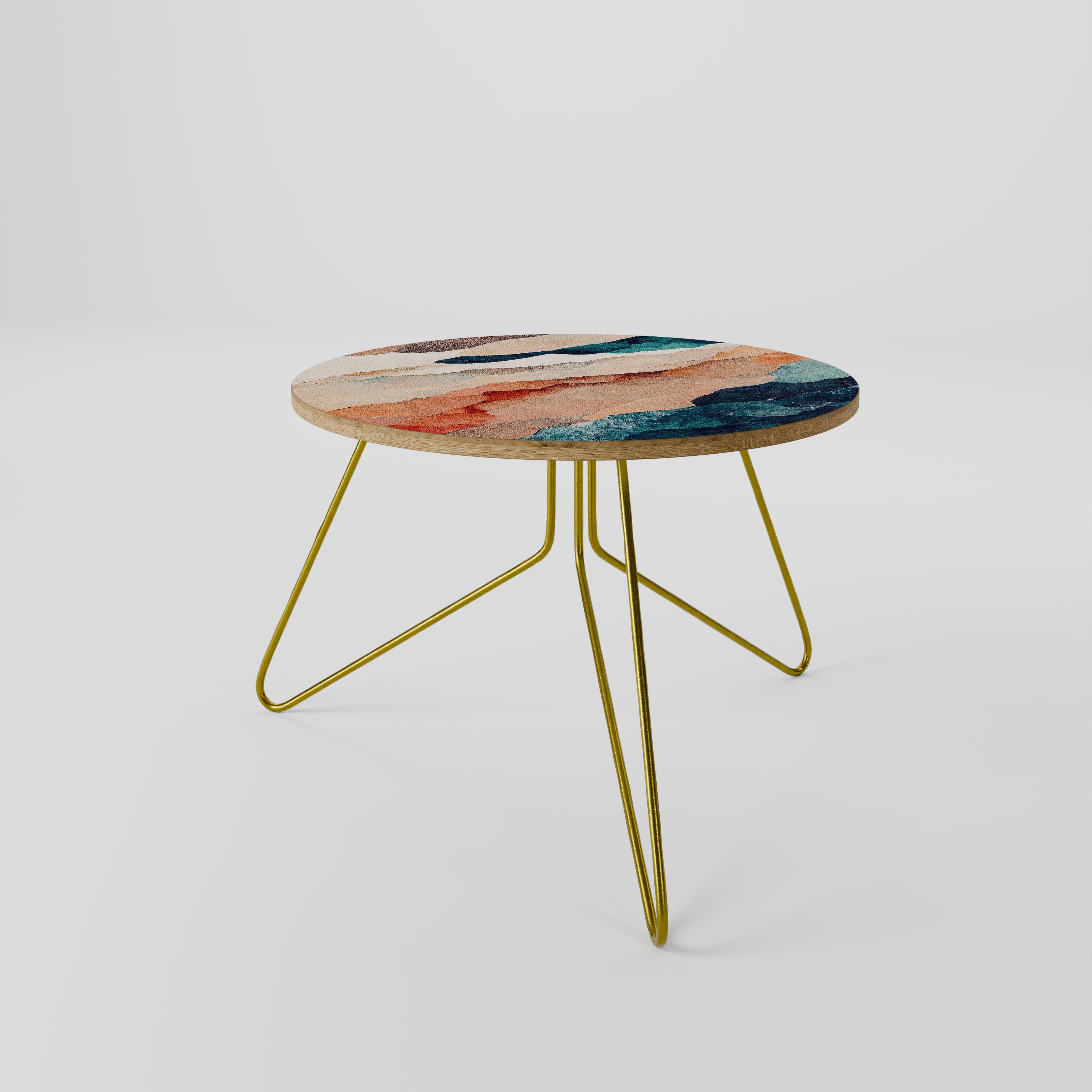 ABSTRACT LANDSCAPE Mesa de Centro 60