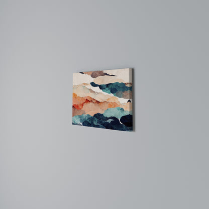 ABSTRACT LANDSCAPE Horizontal Canvas Print