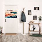 ABSTRACT LANDSCAPE Poster Horizontal Autocolante