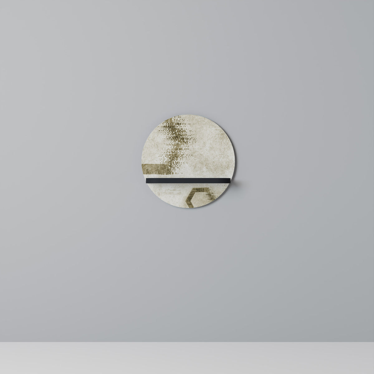 HEXAGONAL SHAPES Art Shelf