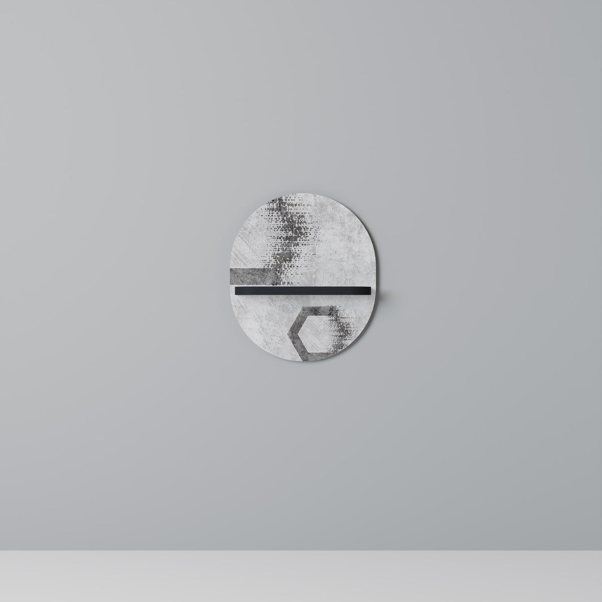 HEXAGONAL FIGURES Prateleira Artística