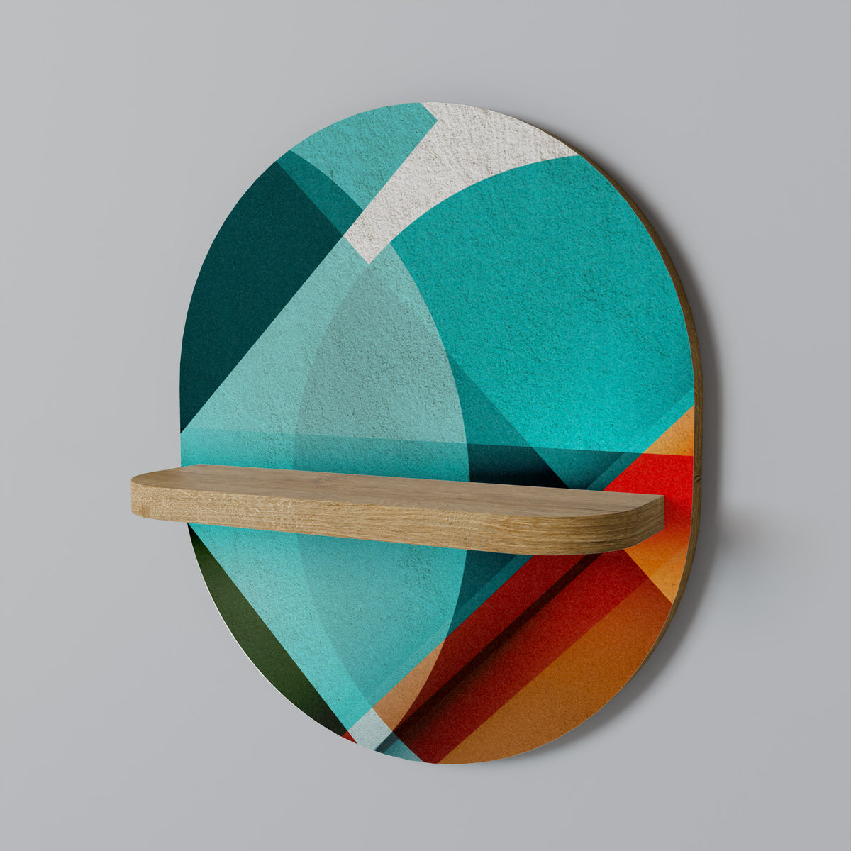CIRCULAR RHAPSODY Art Shelf