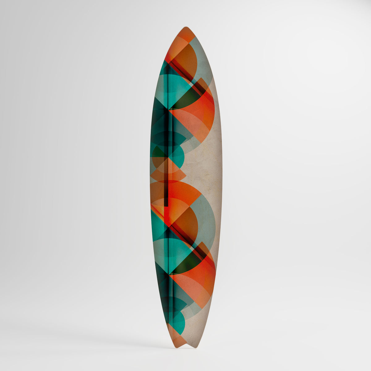 CIRCULAR RHAPSODY Painel Decorativo Prancha de Surf
