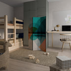 CIRCULAR RHAPSODY 3-Panel Room Divider