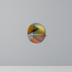 PIERCING SHARPNESS Prateleira Oval Decorativa em Efeito Carvalho