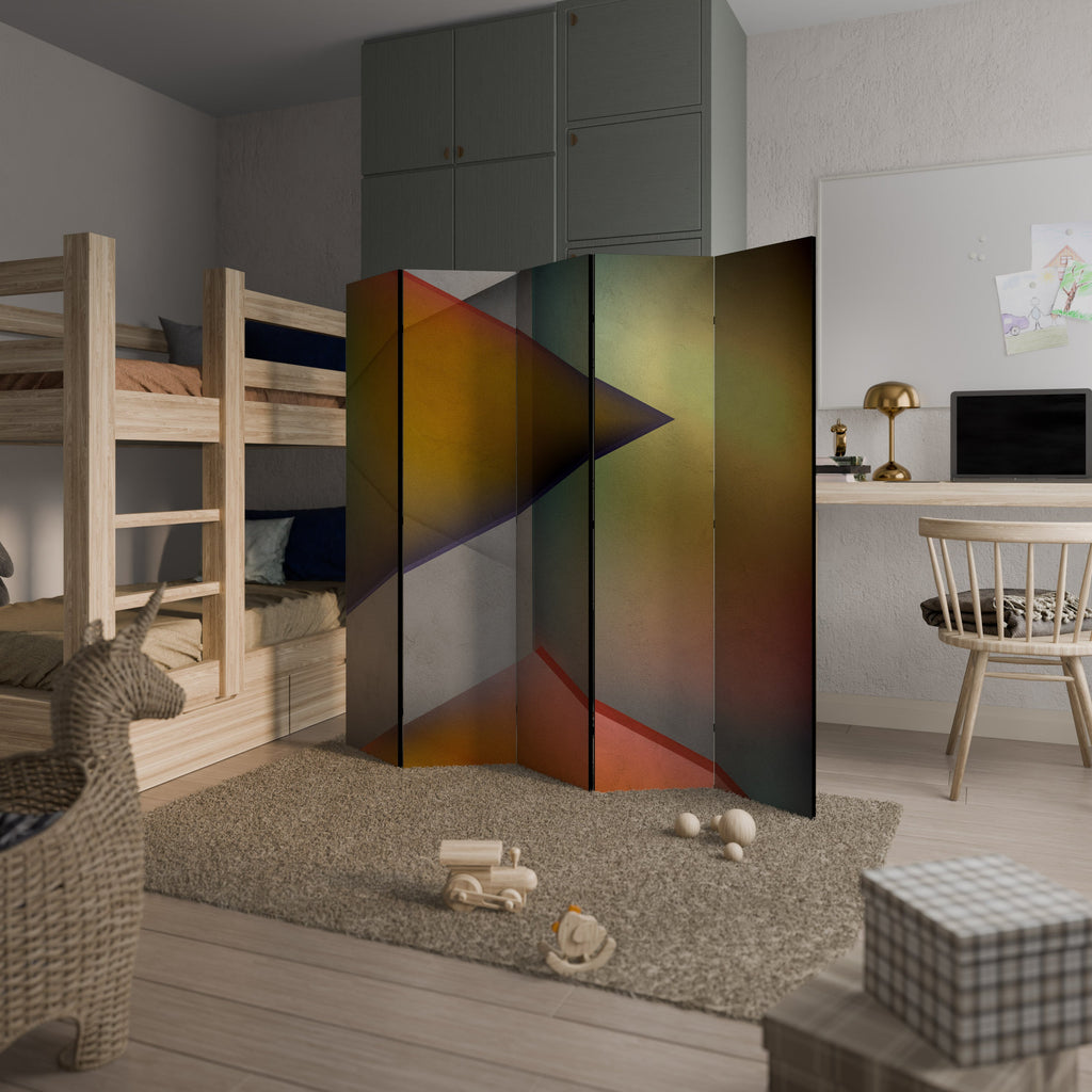 PIERCING SHARPNESS Biombo Decorativo de 5 Painéis