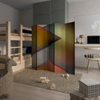 PIERCING SHARPNESS Biombo Decorativo de 5 Painéis