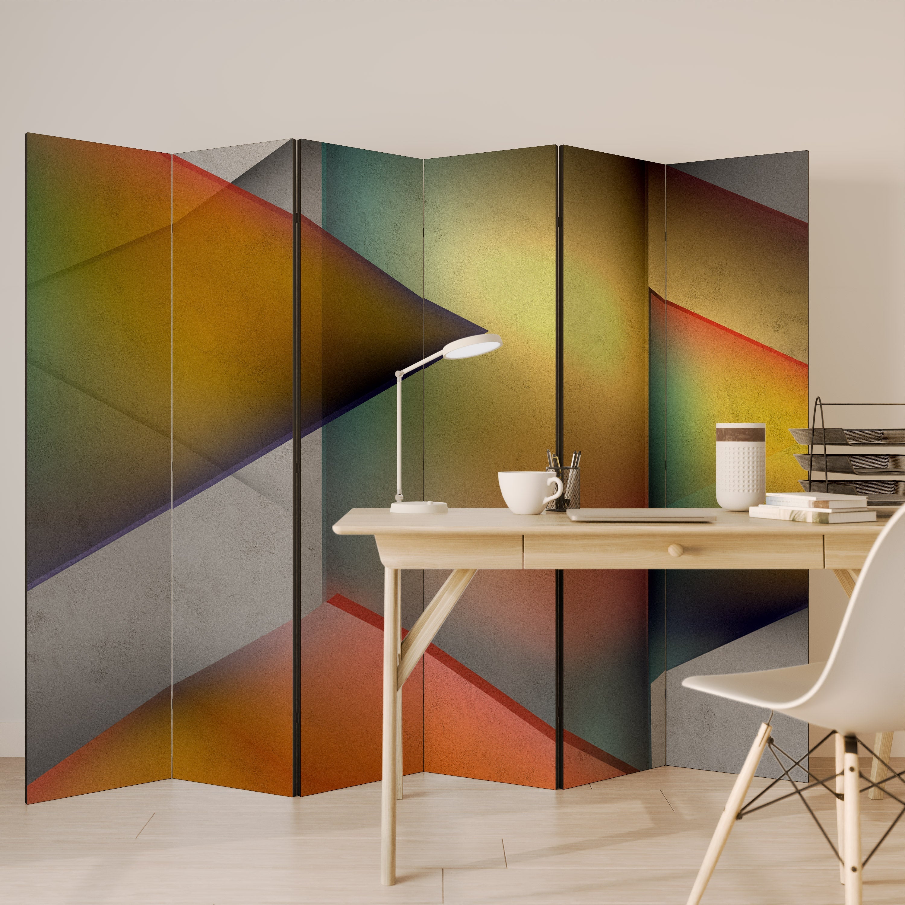 PIERCING SHARPNESS Biombo Decorativo de 6 Painéis