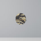 UNIFIED FRAGMENTS Prateleira Oval Decorativa em Efeito Carvalho