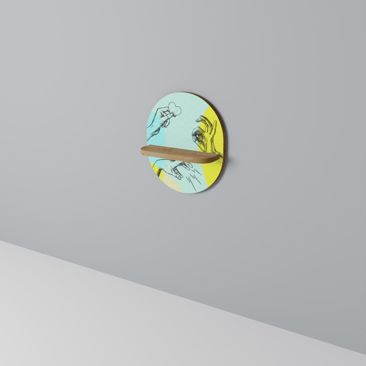 BODY LANGUAGE Prateleira Artística