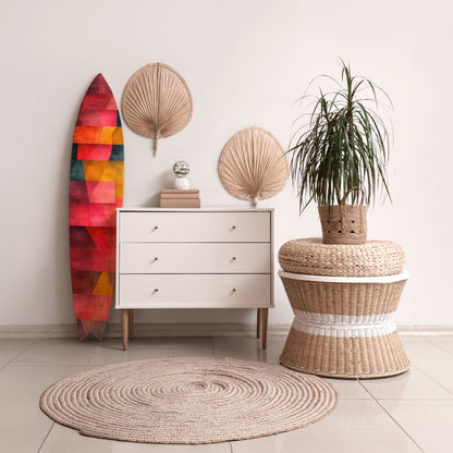 COLORFUL SOUNDS Painel Decorativo Prancha de Surf