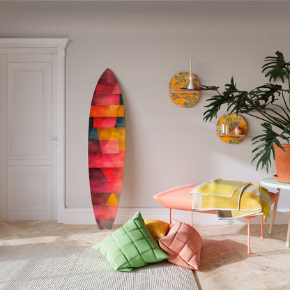 COLORFUL SOUNDS Painel Decorativo Prancha de Surf
