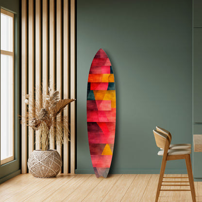 COLORFUL SOUNDS Painel Decorativo Prancha de Surf