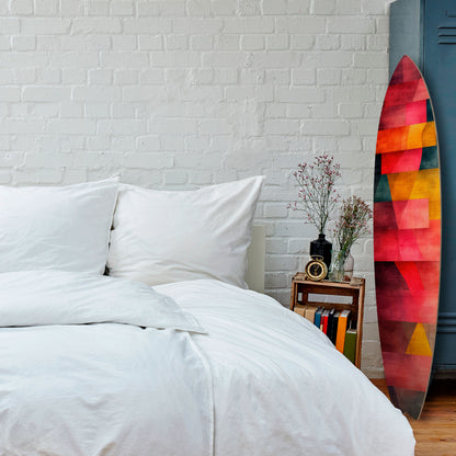 COLORFUL SOUNDS Painel Decorativo Prancha de Surf
