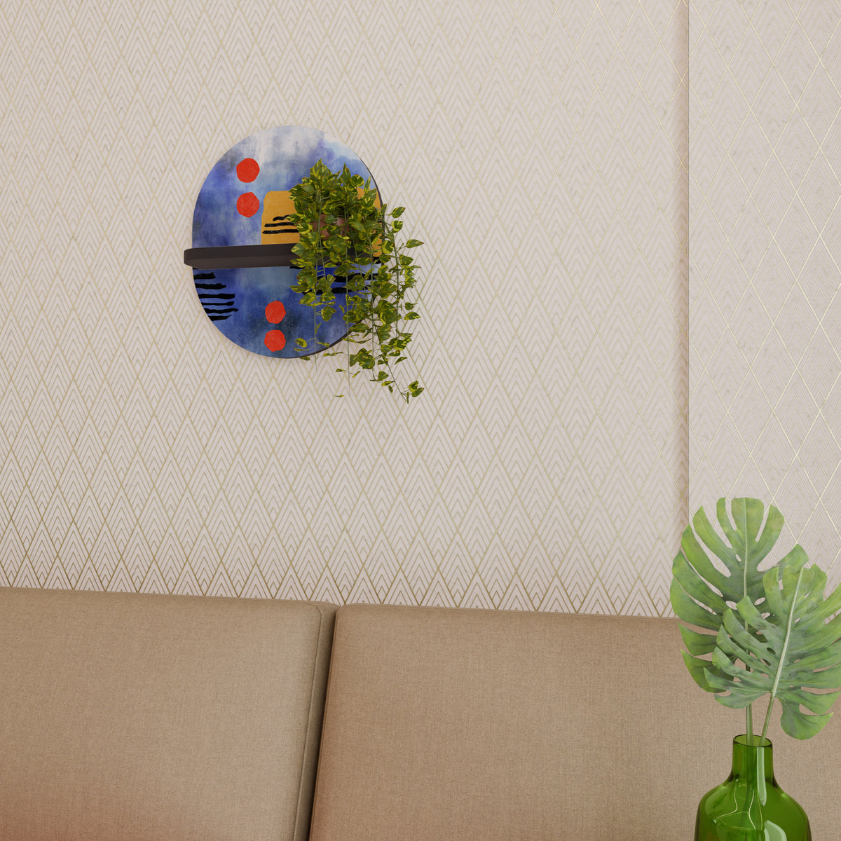 NIGHTFALL VIBRANCE Prateleira Artística