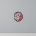 BE TOGETHER Prateleira Oval Decorativa em Efeito Carvalho