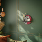 BE TOGETHER Prateleira Redonda Decorativa em Acabamento Preto