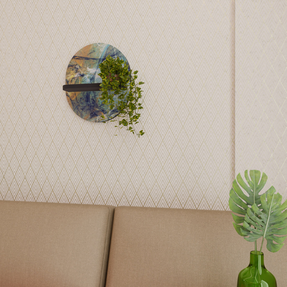 ABSTRACT THOUGHTS Prateleira Artística