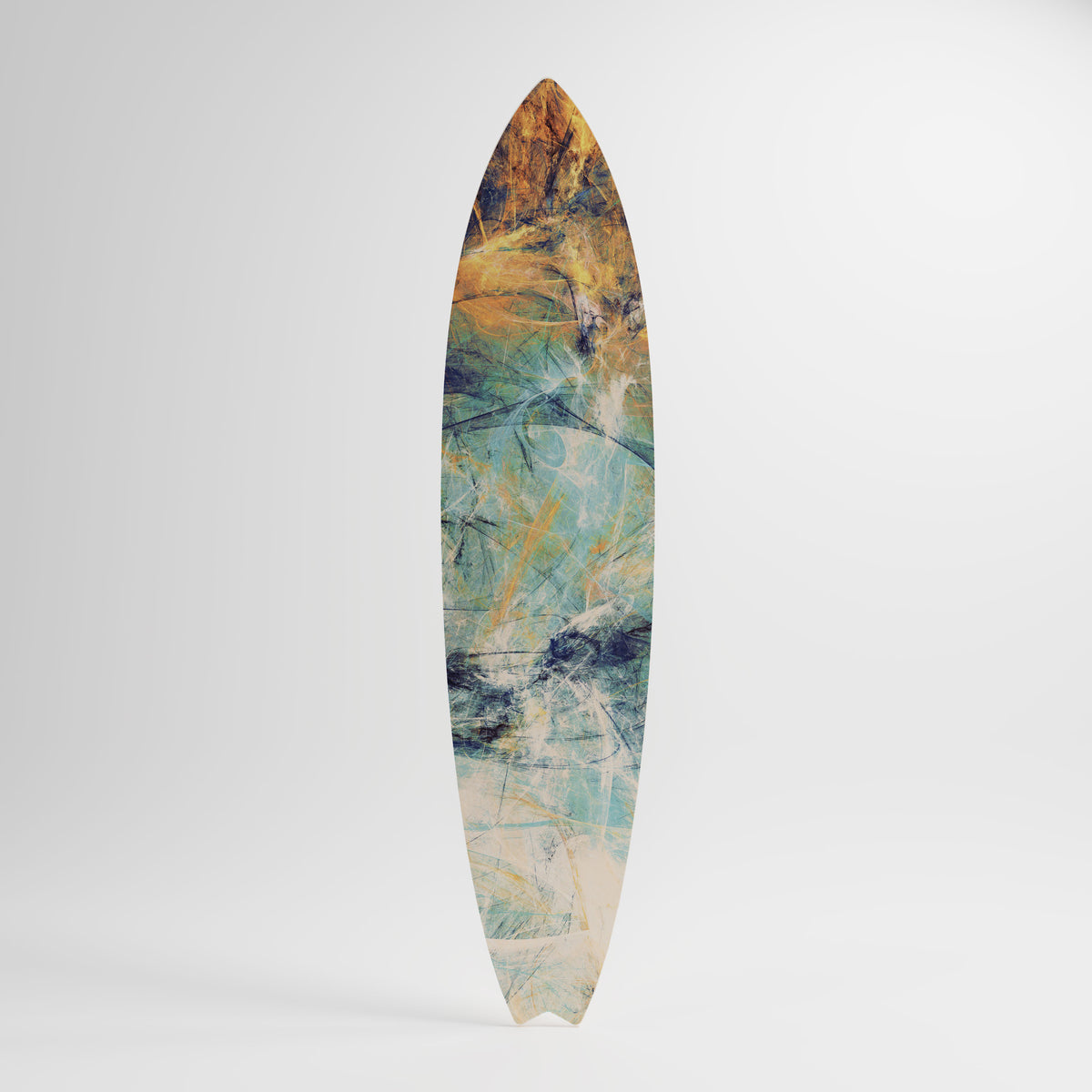 ABSTRACT THOUGHTS Painel Decorativo Prancha de Surf