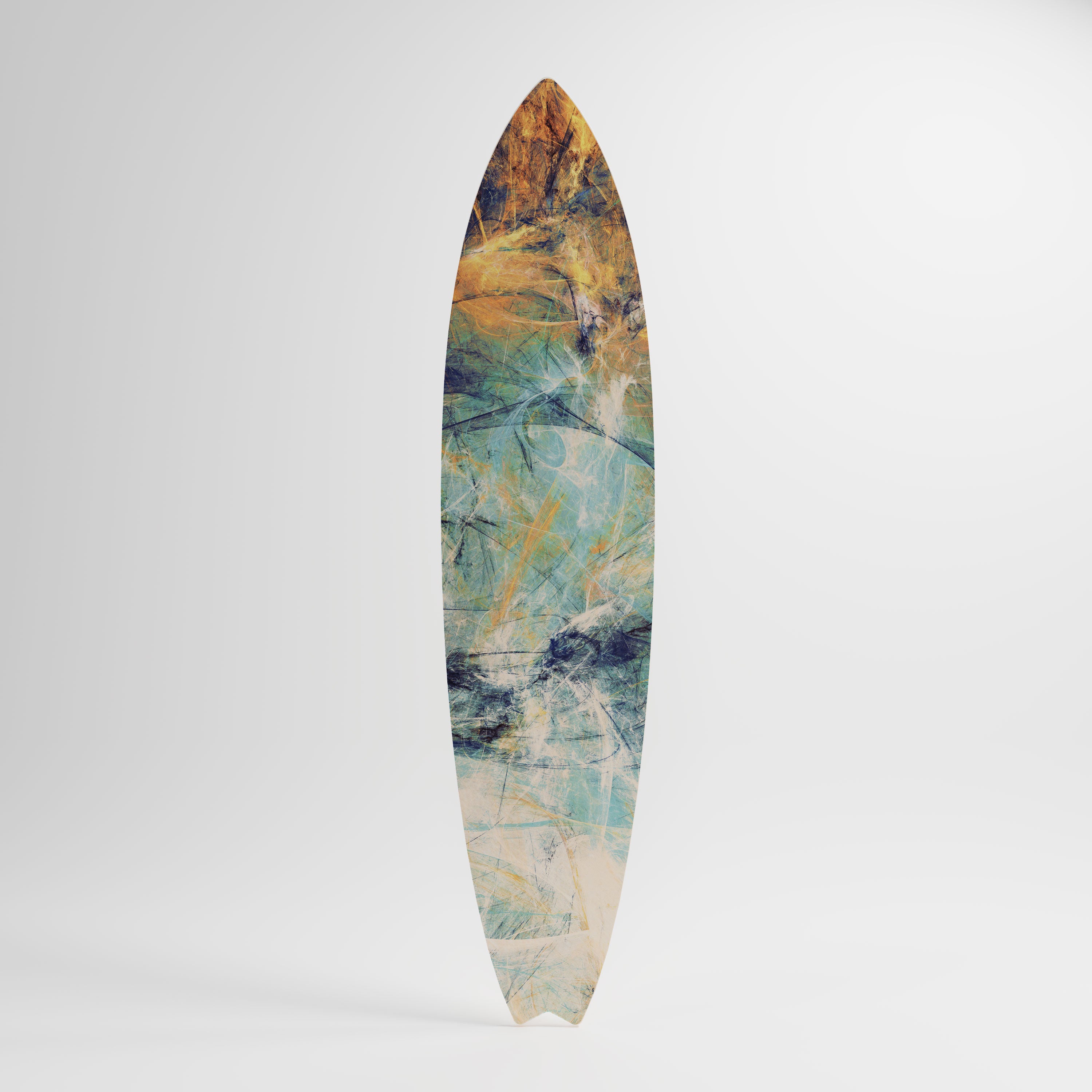 ABSTRACT THOUGHTS Painel Decorativo Prancha de Surf