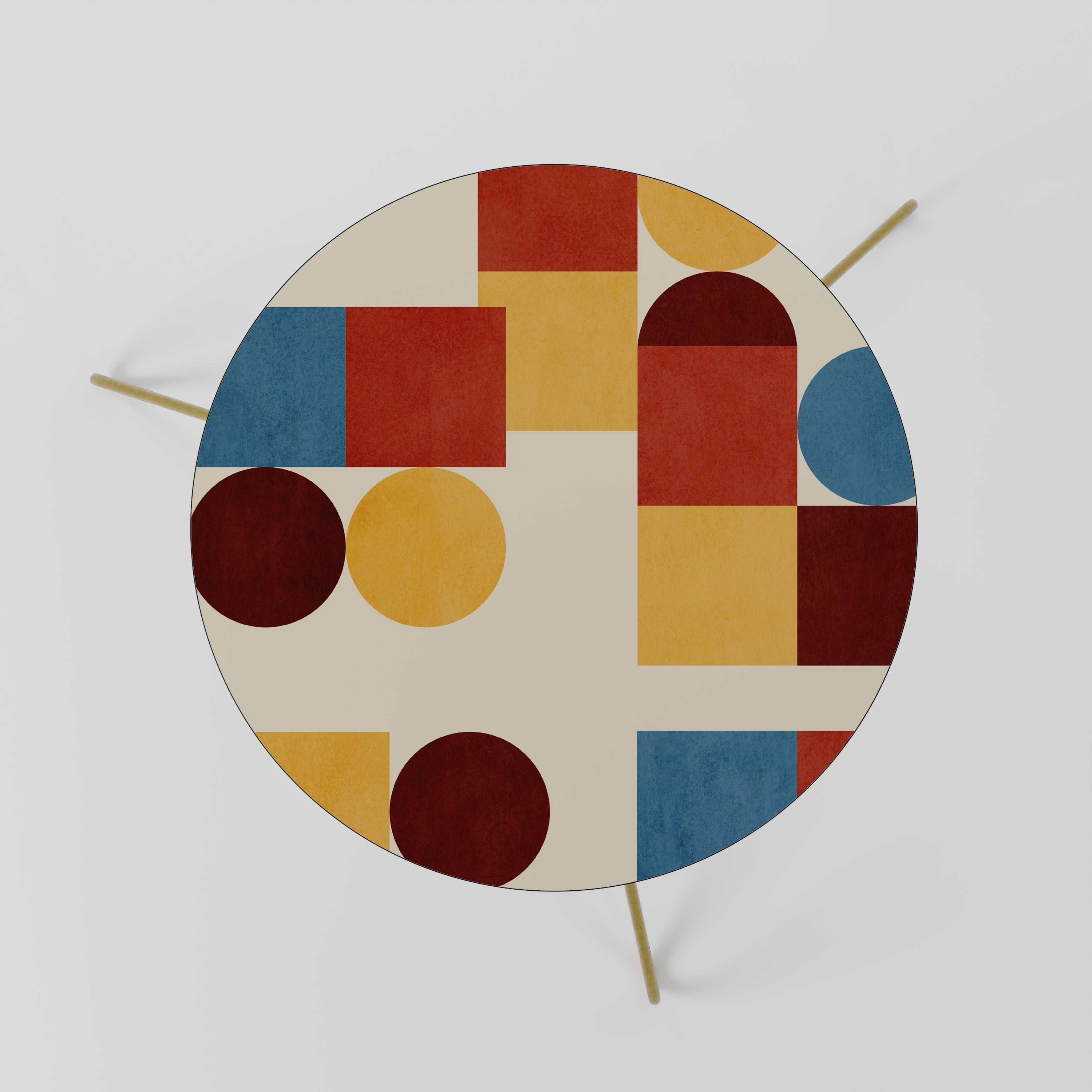 GEOMETRIC PUZZLE Mesa de Centro 60