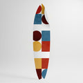 GEOMETRIC PUZZLE Peel and Stick Surfboard Sticker