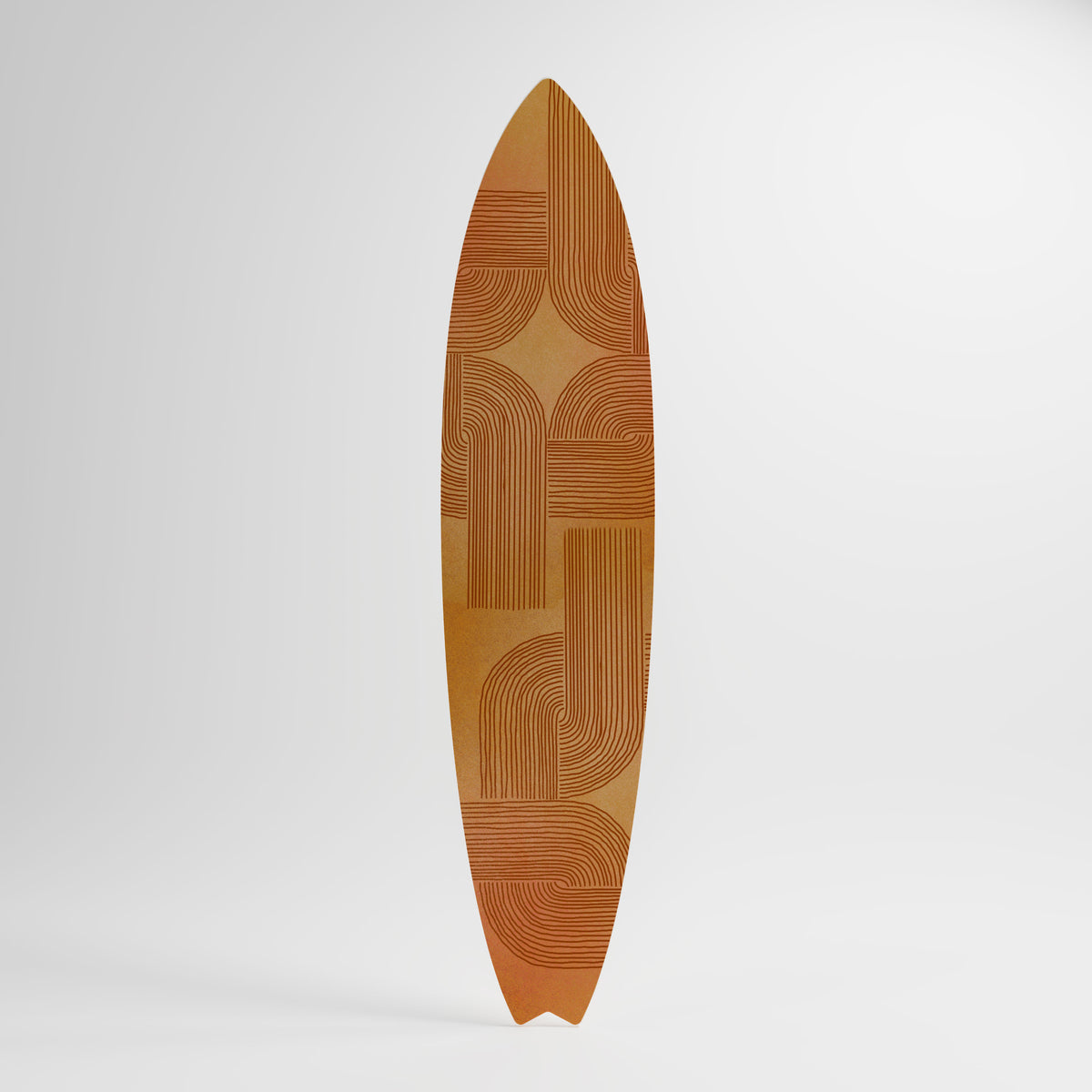 STRENGTHENING RELATION Painel Decorativo Prancha de Surf