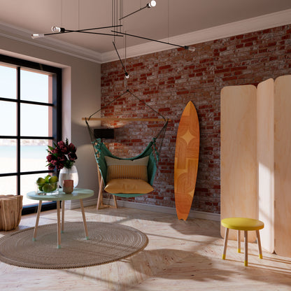 STRENGTHENING RELATION Surfboard Decorative Panel