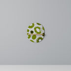 GREEN RHAPSODY Prateleira Oval Decorativa em Efeito Carvalho