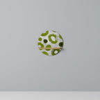 GREEN RHAPSODY Prateleira Redonda Decorativa em Efeito Carvalho